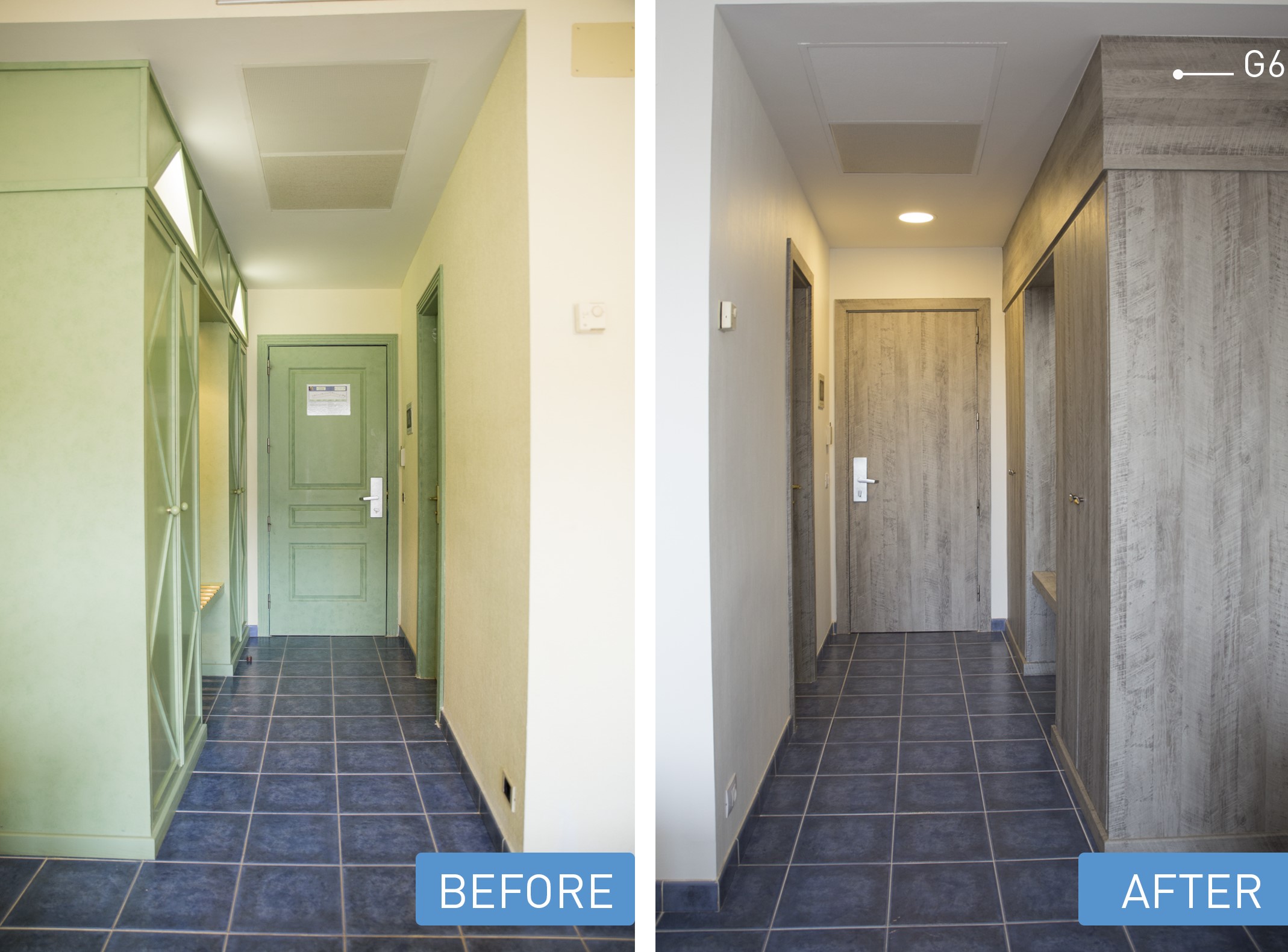 Covering Perpignan Avant apres